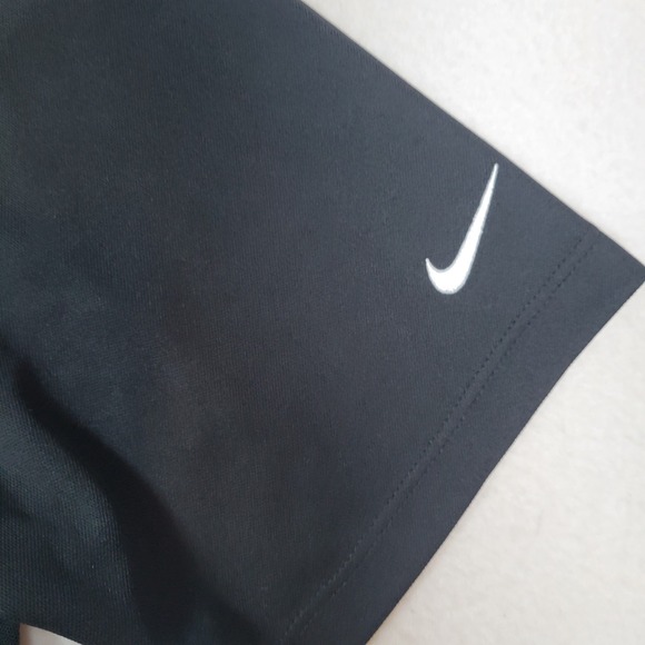 Nike Dallas Mavericks MAVSTV Logo Black Short Sleeve Polo Size SM - Picture 5 of 10